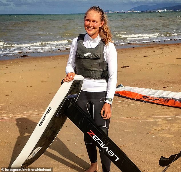 Whitehead, 24, was introduced to the sport by her father when she was a toddler - and began competing at just 10 years old