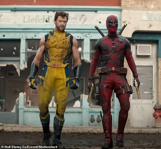 Now the godfather of their youngest son, one-year-old Olin, has come forward and he has a major connection to Ryan's latest blockbuster, Deadpool & Wolverine (pictured)