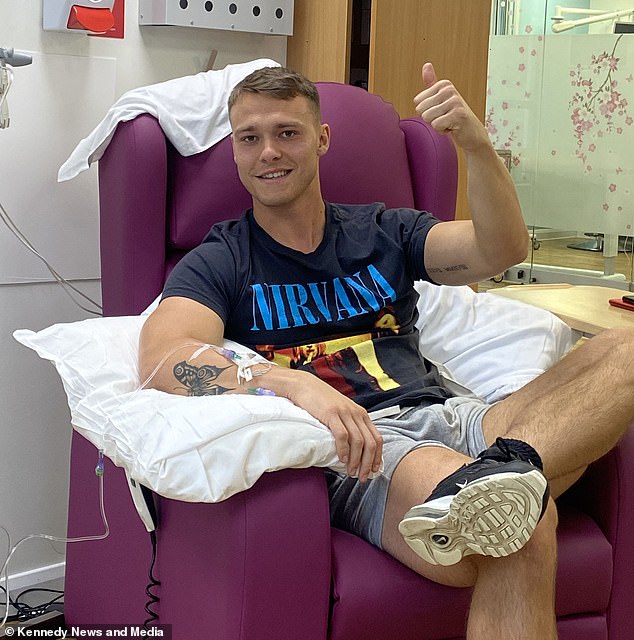 He was stunned when a urologist confirmed that the mass was likely cancerous and that he would need surgery to remove his testicle, as well as gruelling chemotherapy.