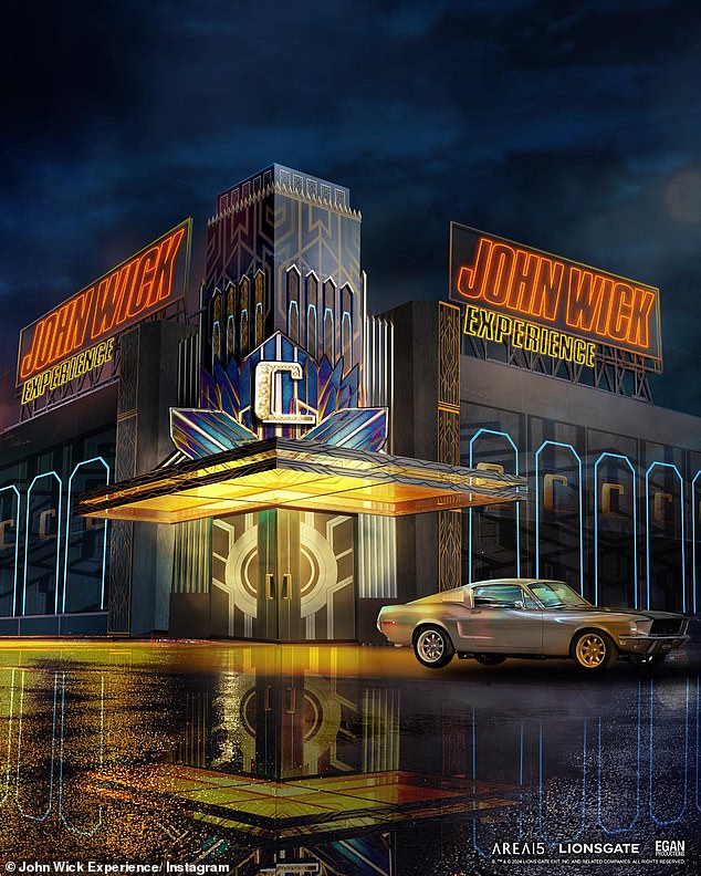 Later this year, a new interactive attraction will also open at Area15 in Las Vegas, called The John Wick Experience from Egan Productions (the same company behind the Saw, Blair Witch and Hunger Games themed escape rooms).