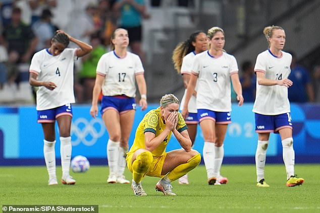 Defender Alanna Kennedy had a poor Olympics, by her own high standards (pictured after a 2-1 loss to the US national team)