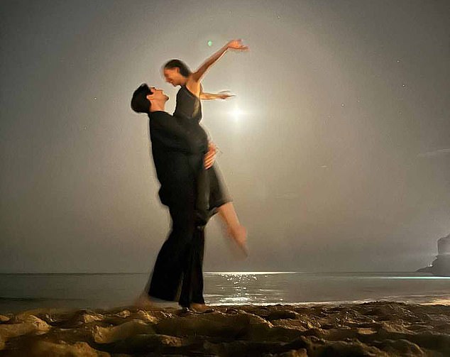 Royal Ballet star Francesca Hayward danced for joy after fellow dancer Cesar Corrales proposed to her over the weekend