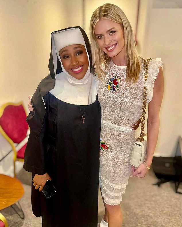 As excitement builds for Strictly's 20th anniversary series, dancer Nadiya Bychkova was in attendance for Sister Act, starring Alexandra Burke