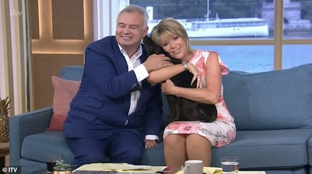 The former This Morning star split from her husband in May, and sources have since claimed that Eamonn will lose custody of their beloved dog Maggie amid their divorce