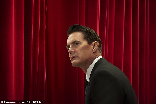 Kyle MacLachlan (pictured), Sherilyn Fenn, Mädchen Amick, Lee and David Duchovny – who starred in the original – returned for the revival.