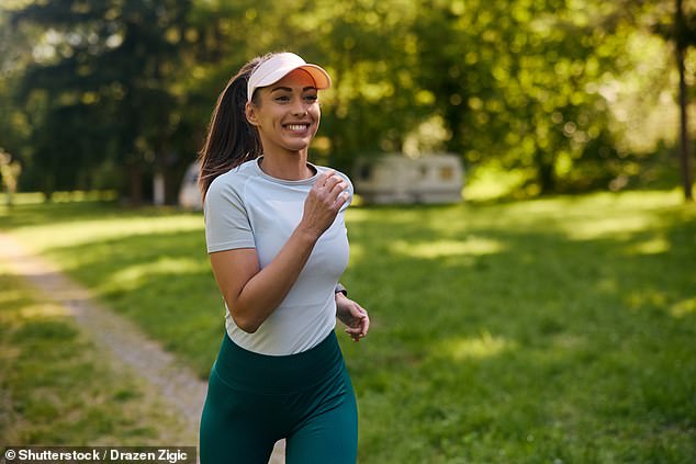 According to the research, viewers can burn up to 540 calories in a 90-minute period. To put that into perspective, that's the equivalent of a 45-minute run (stock image)