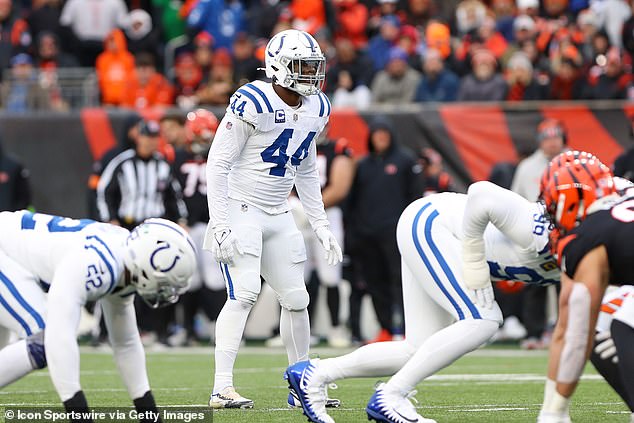 Franklin played 16 games for the Colts in 2023 before signing a three-year extension in March