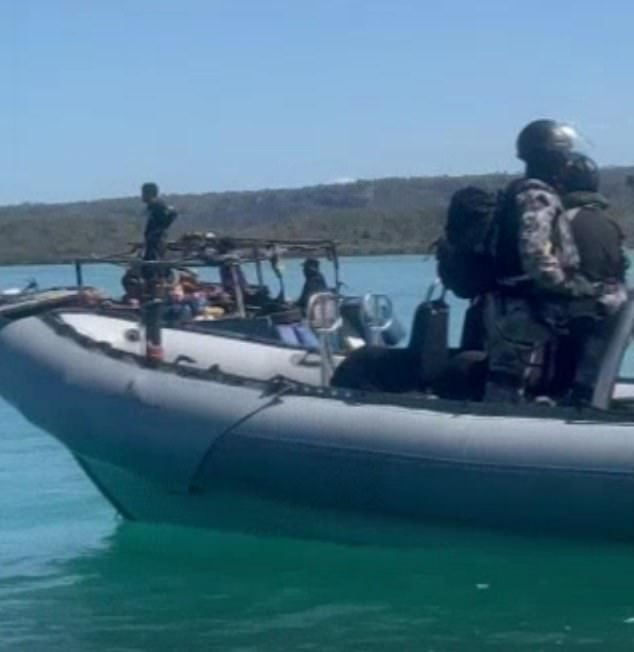 Locals have reported an increase in illegal fishing and asylum seeker boats in the Kimberley region, but noted that the groups often flee before authorities can arrive (pictured, the ABF on Tuesday)