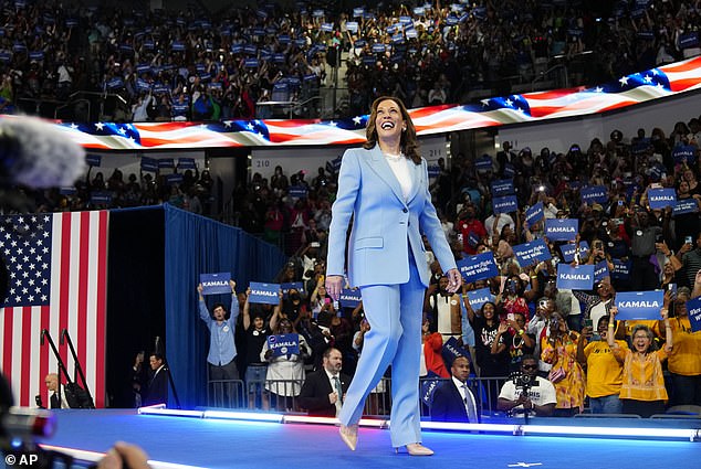 Vice President Kamala Harris took over Joe Biden's 2024 campaign after the president ended his re-election bid and a few days later won the support of enough Democratic delegates to become the presumptive nominee