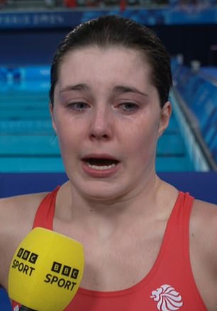 The 19-year-old bravely opened up in an interview with the BBC shortly after the 10m platform final