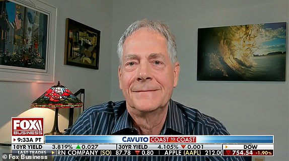 8/5/2024: Leading financial analyst Robert Prechter says he believes the Federal Reserve will take the rare step of an emergency rate cut ahead of its September meeting, in response to markets that were reeling from a broad global sell-off on Monday. Prechter, the founder and president of Elliott Wave International and the author of "The socionomic theory of finance," told FOX Business' "Cavuto: From coast to coast" He expects the central bank to make the unorthodox decision to cut rates between meetings, after missing the opportunity to do so at its official meeting last week.