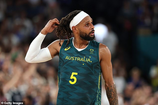 It was a disappointing end to his Boomers career for Patty Mills