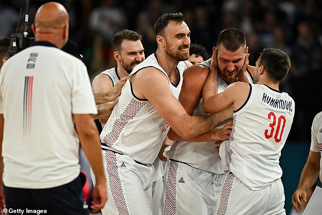 Nikola Jokic led Serbia to an extra-time victory in Paris on Tuesday