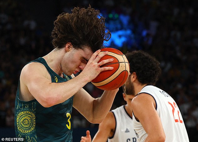 The Boomers couldn't hold on to their 24-point lead in their quarter-final against Serbia