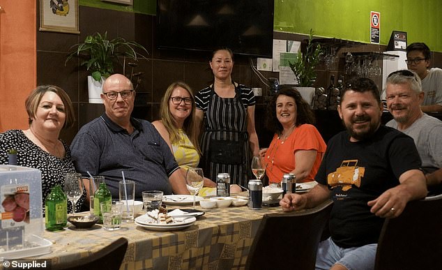 The family has contributed to the local Bathurst community and has strong bonds and friendships (pictured Hue with customers)