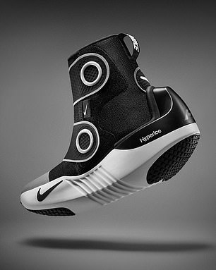 The Nike x Hyperice shoes provide heat and air compression massages to athletes' feet and ankles