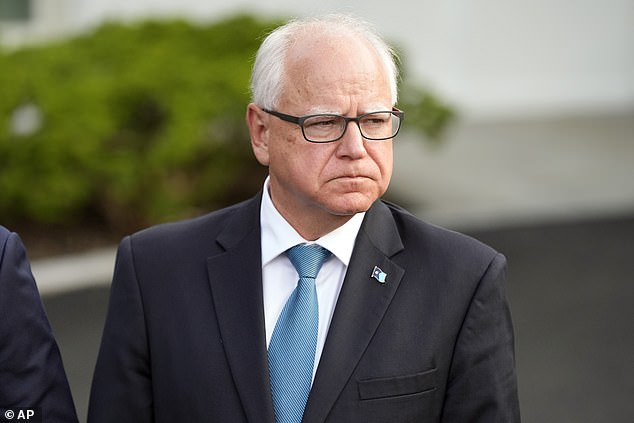 Minnesota Governor Tim Walz, Harris's choice for running mate, oversaw Minnesota during the 2020 George Floyd riots