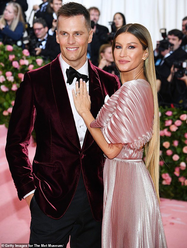 Tom recently split from supermodel Gisele Bundchen, who has moved on with her hot jiu-jitsu instructor Joaquim Valente; Tom and Gisele pictured at the 2019 Met Gala