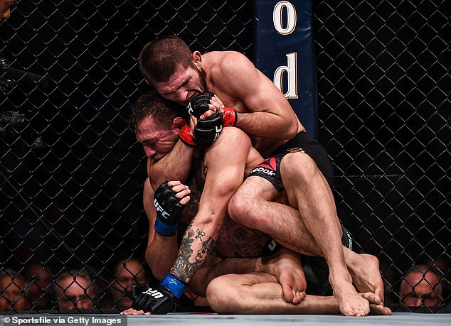 Nurmagomedov managed to force a fulcrum choke to submit McGregor in the fourth round of the bout