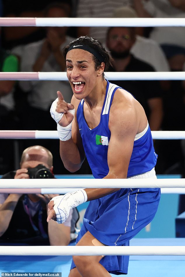 After the referee raised her hand in victory, she danced around the ring with unbridled joy