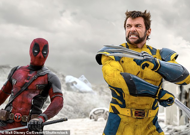 At one point in the film, Ryan Reynolds, as Deadpool, tells Hugh's character Wolverine, 