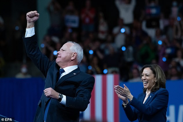 The Minnesota governor was said to have won over the vice president with his pragmatic approach to her running for office, including rejecting the idea that he would ever run for president himself.