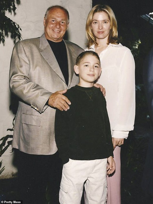 Erika seen with her ex-husband and son Tommy Zizzo when he was a child