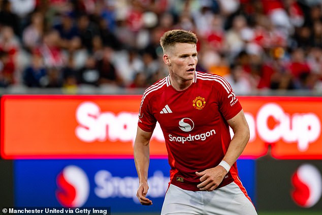 Fulham have tabled multiple bids for Scott McTominay (pictured), with the latest bid coming in at £23m