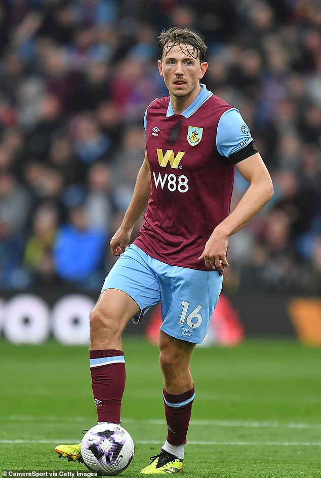 Burnley's Sander Berge (pictured) has also emerged as a surprise transfer candidate for United