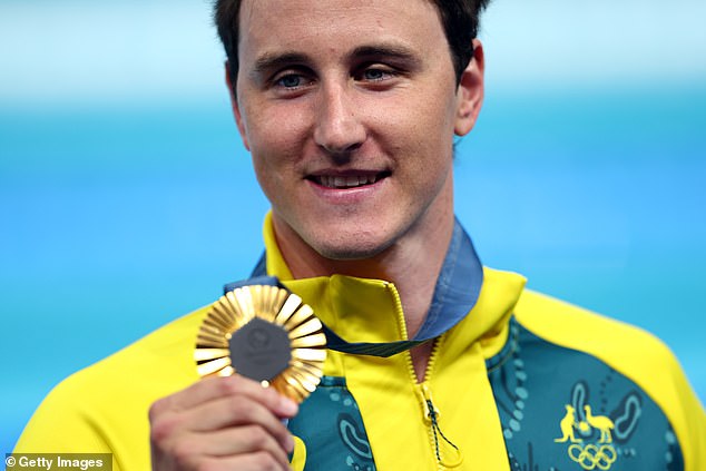 Swimmer Cameron McEvoy won the men's 50m freestyle final, as Australia has the highest number of gold medals per million people, with 0.48 gold medals per million people.