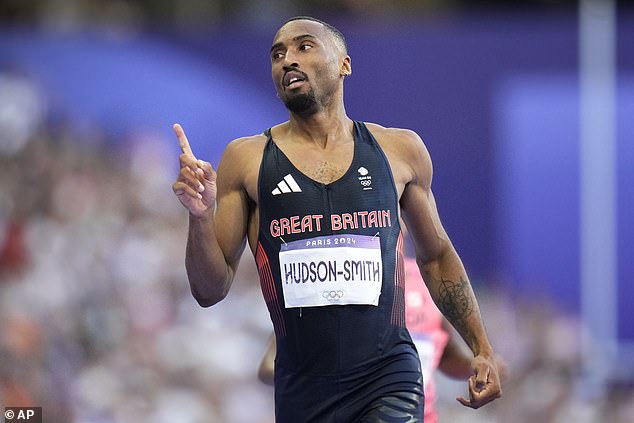 Matthew Hudson-Smith (pictured) is gunning for gold in tonight's men's 400m final