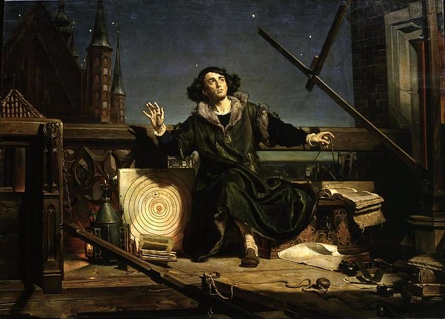 The compass, famously depicted in a painting by Jan Matejko's 'Conservations with God', was found in a room buried beneath the castle gardens