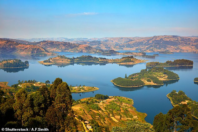 'I want to relax for the last few days, so I'm heading to Lake Bunyonyi (pictured above), which is known for its tranquility and bird watching opportunities,' Alice notes