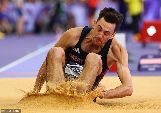 The 27-year-old jumped 8.14m in the long jump final to finish an impressive fifth in the event