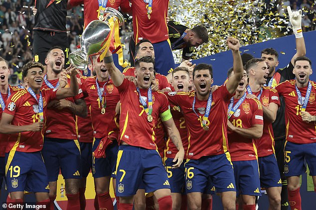 Morata captained the team to their European Championship victory, while Rodri was one of the stars of the final