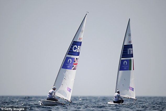 Micky Beckett had fought his way to the silver medal before the wind died in Marseille