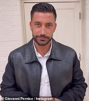 Giovanni controversially left the show after being accused of abuse - claims he denies