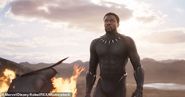 Black Panther lead actor Chadwick Boseman died in August 2020 at the age of 43 from colon cancer; he appears in the 2018 film