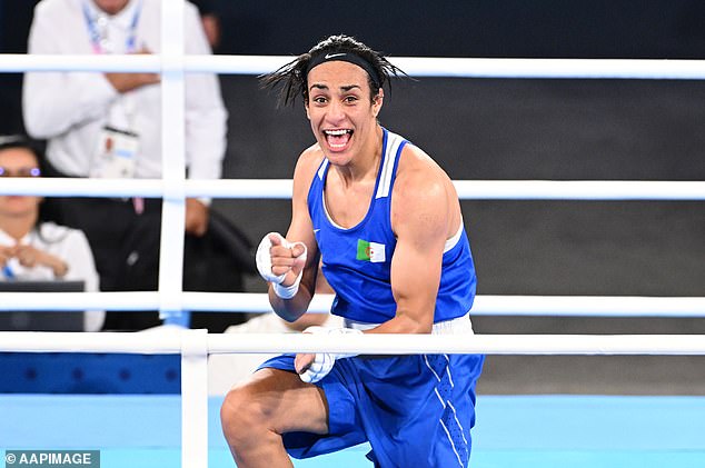 The Algerian fighter secured her spot in the gold medal match after her victory on Tuesday