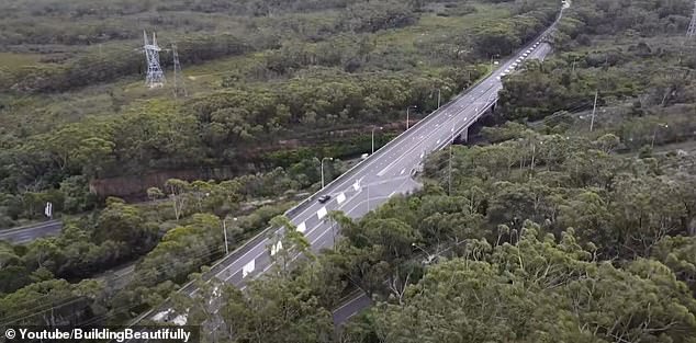 Sharath Mahendran said the Bulli Tops interchange (pictured) on the north side is 'the most confusing interchange' he has ever seen