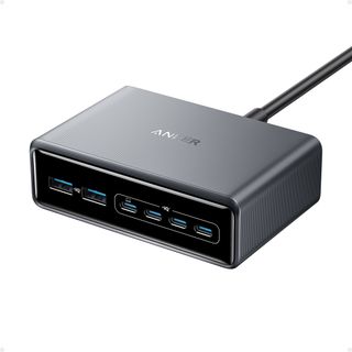 an image of the Anker Prime 200W GaN charging station