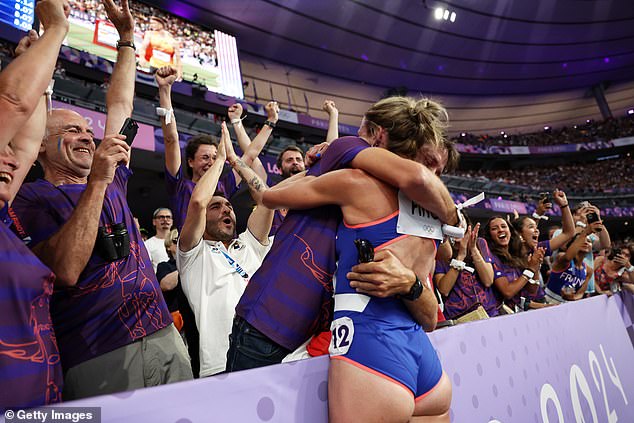 The Frenchwoman later shared a promising reason at the Stade de France as to why she chose to do this