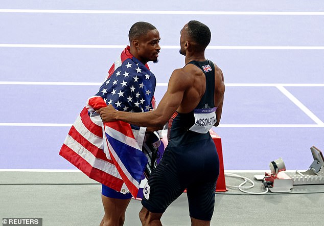 Once the dust settles, the runner will realize he has won silver in one of the fastest 400m races in recent history