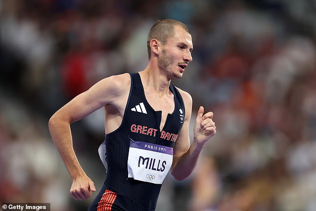 George Mills reached the final of the 5,000 metres after a successful appeal