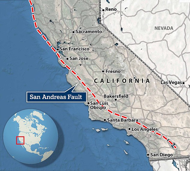 Bakersfield is located near several major fault lines, including the San Andreas. Experts say this fault line will one day produce a devastating 8.3 magnitude earthquake, which is considered the 