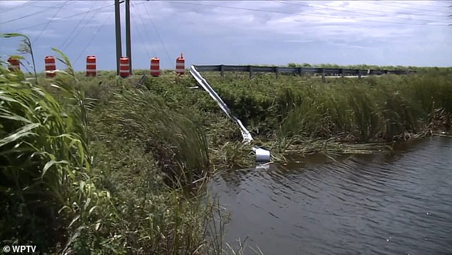 According to police, the entire family was in an SUV when the driver missed a turn and crashed into a guardrail, sending the vehicle into a nearby canal.