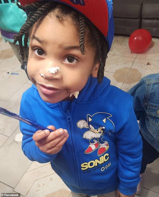 The mother of victim Kamdian Edwards, 5, (pictured) said the tragedy has left her feeling like she is living in a 'bad dream'