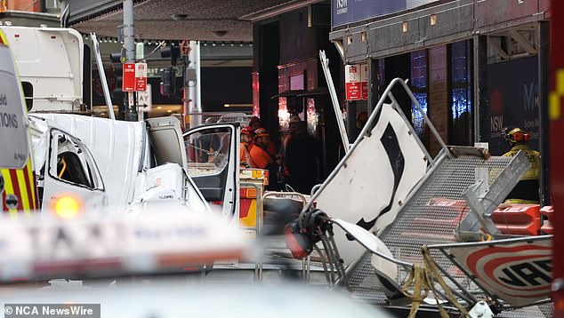 Police have closed off Pitt Street between Bathurst and Liverpool Street after they were called to a construction site at around 9:30am on Thursday