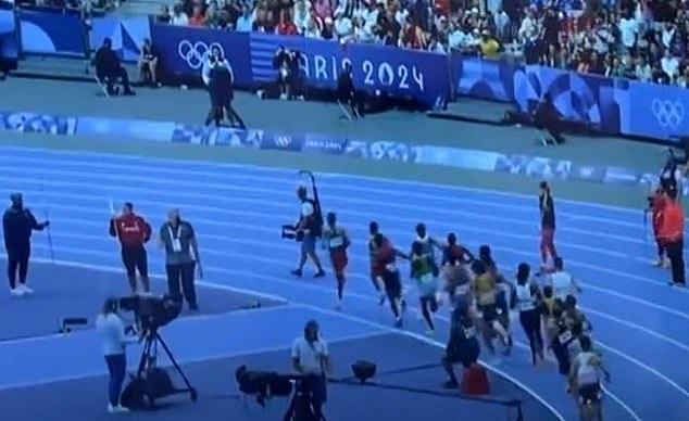 The 5000m heats at the Olympics experienced more disruptions due to a cameraman interrupting a race