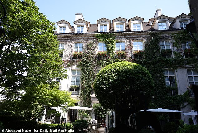 Members of Nine's executive team have checked into the famous hotel Le Pavilion de la Reine